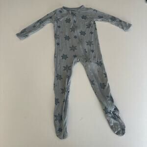 KyteBaby snowflake zip footie